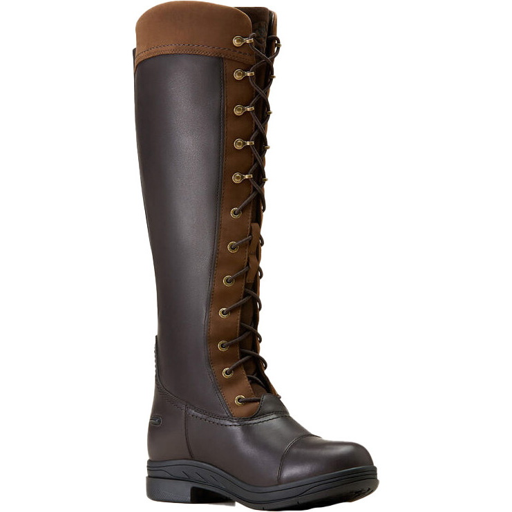 Ariat Damen Coniston Max Wasserdicht Gefüttert Country Stiefel 10047005 - Ebony Brown